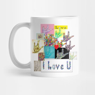 ASL I Love You Medley Mug